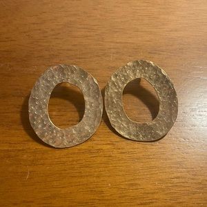 Anthropologie Gold Earrings